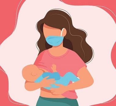 شیردهی و کرونا ویروس - ماسک - تغذیه با شیر مادر - سیستم ایمنی کودک