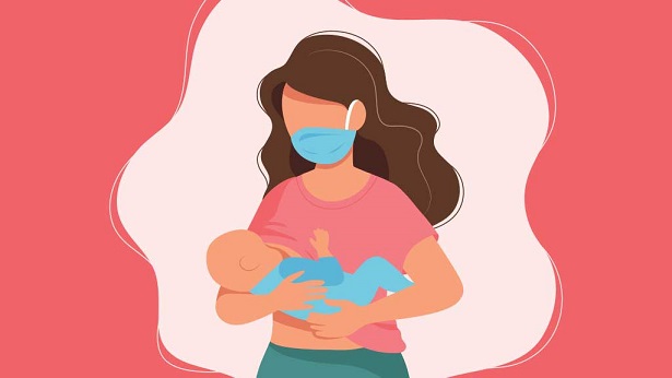 شیردهی و کرونا ویروس - ماسک - تغذیه با شیر مادر - سیستم ایمنی کودک