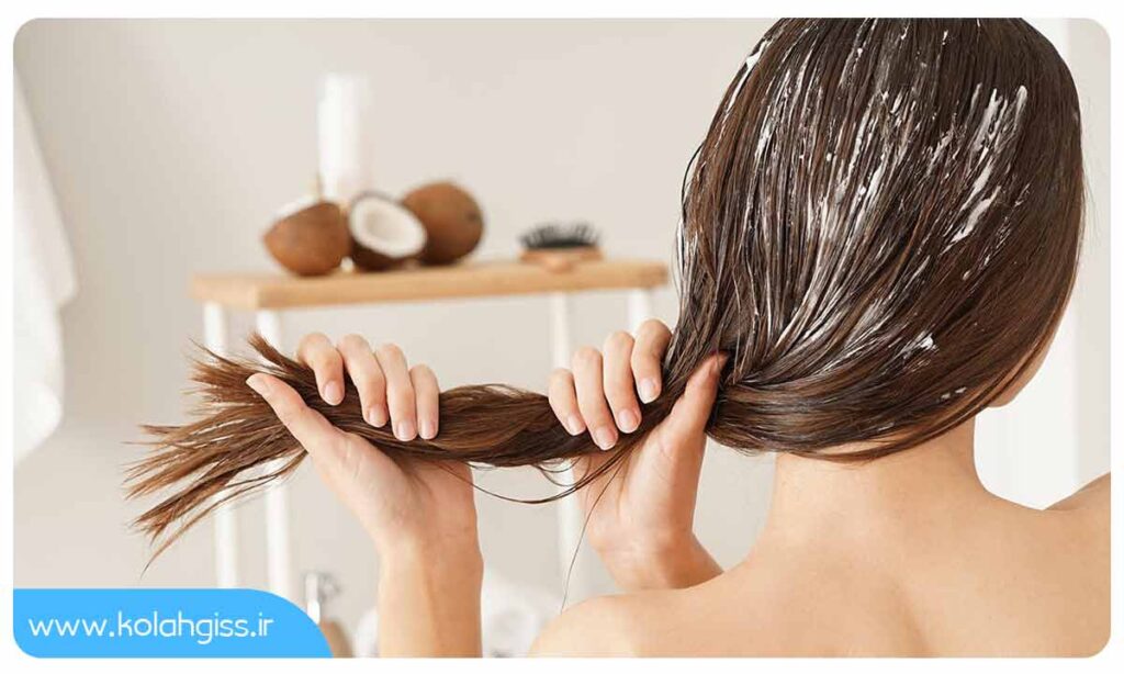 روش استفاده از روغن نارگیل برای مو